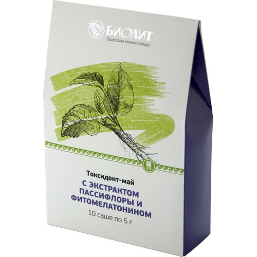 Купить Токсидонт-май с экстрактами пассифлоры и фитомелатонином  г. Тольятти  