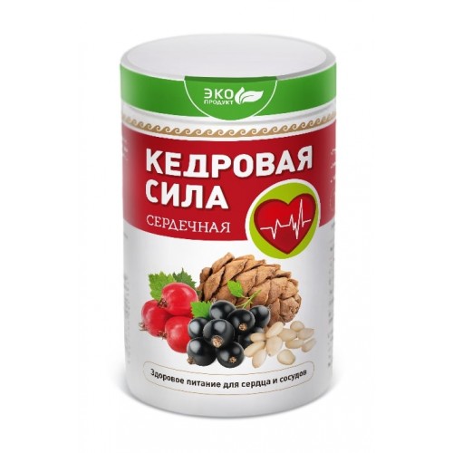 Продукт белково-витаминный Кедровая сила - Сердечная  г. Тольятти  